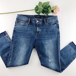 Lucky Brand Lolita Crop Skinny Raw Hem Ankle Jeans
